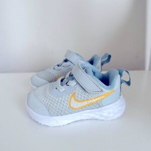 Nike Baby Girl Infant Blue Sneaker Shoes 3C